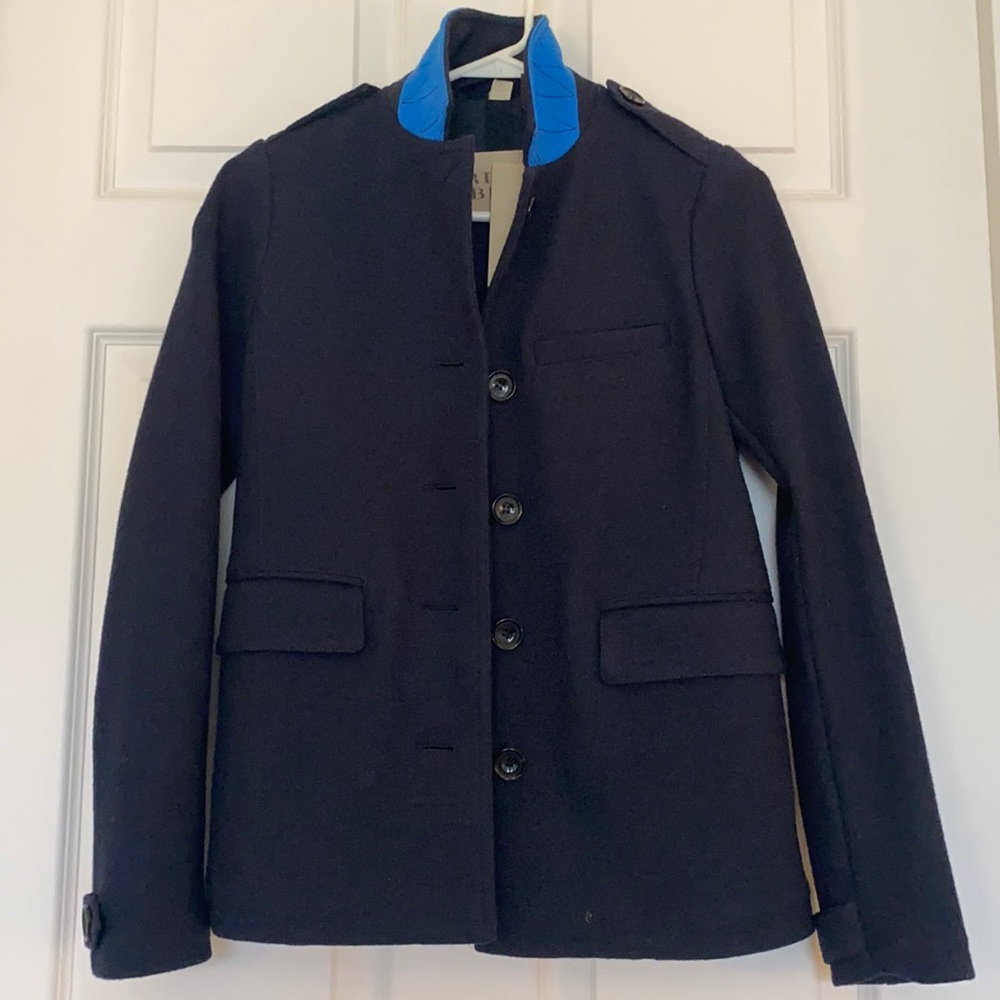 Burberry Blazer Navy Blue Size 4